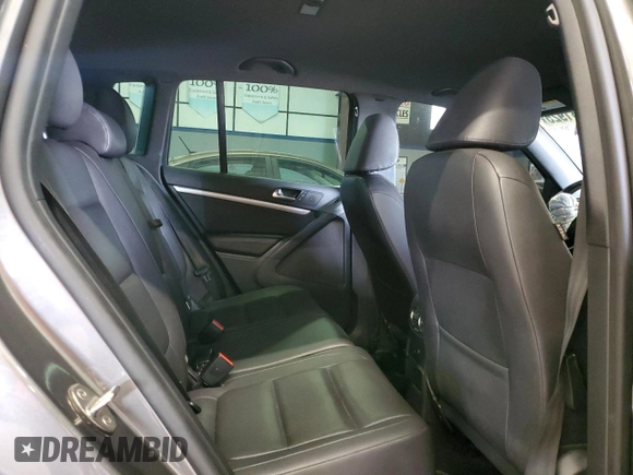 2016 Volkswagen Tiguan R-Line with VIN WVGBV7AX6GW052539, listed as a Copart auction lot 53381925 with 124,626 mi miles and Salvage Title. Bid and sale history available at DreamBid. Image 11.