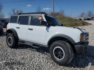 2023 Ford Bronco with VIN 1FMEE5DP1PLA95751, listed as a Copart auction lot 52571225 with Not provided miles and Salvage title. Bid and sale history available at DreamBid. Image 4.