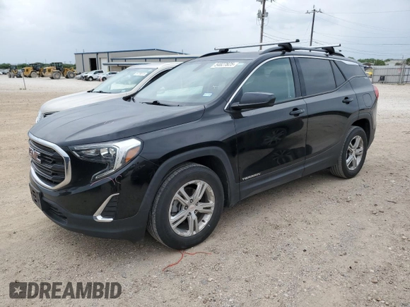 2019 GMC Terrain SLE with VIN 3GKALMEV1KL171065, listed as a Copart auction lot 54827825 with 78,954 mi miles and Clean title. Bid and sale history available at DreamBid. Image 1.