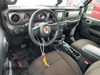 2019 Jeep Wrangler Sport S with VIN 1C4GJXAG0KW608696, listed as a Copart auction lot 57963455 with 51,955 mi miles and Salvage title. Bid and sale history available at DreamBid. Image 8.
