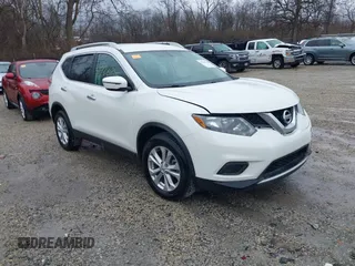 2016 Nissan Rogue SV z VIN KNMAT2MV4GP699499, wystawiony jako IAAI lot #41726746 z przebiegiem 143 804 mil mil oraz . Historia ofert i sprzedaży dostępna na DreamBid. Obrazek 1.