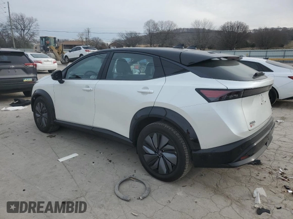 2023 Nissan ARIYA Platinum+ z VIN JN1DF0CD0PM702078, wystawiony jako Copart lot #85010444 z przebiegiem 8 807 mil mil oraz Szkoda całkowita • Salvage title. Historia ofert i sprzedaży dostępna na DreamBid. Obrazek 2.