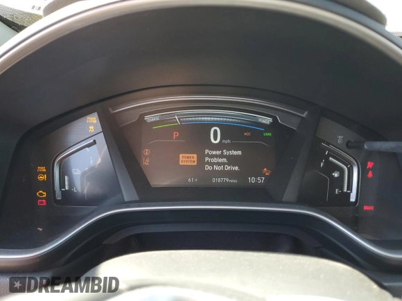 2020 Honda CR-V Touring with VIN 7FART6H96LE023197, listed as a Copart auction lot 55834495 with 18,779 mi miles and Salvage title. Bid and sale history available at DreamBid. Image 9.