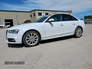2015 Audi A4 Premium Plus z VIN WAUEFAFL7FA062331, wystawiony jako Copart lot #57033335 z przebiegiem 94 836 mil mil oraz Szkody całkowita. Historia ofert i sprzedaży dostępna na DreamBid. Obrazek 1.