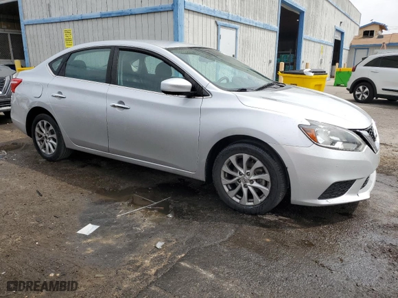 2018 Nissan Sentra SV with VIN 3N1AB7AP8JY282062, listed as a Copart auction lot 51083755 with 167,305 mi miles and Clean Title. Bid and sale history available at carsss.com. Image 4.