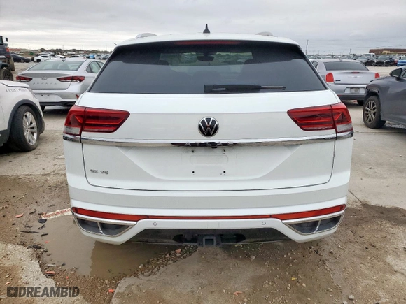 2021 Volkswagen Atlas Cross Sport 3.6L V6 SE w/Technology R-Line with VIN 1V2PE2CA1MC202476, listed as a Copart auction lot 51751855 with 28,151 mi miles and Salvage Title. Bid and sale history available at carsss.com. Image 6.