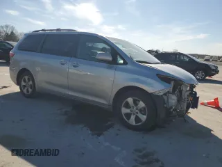 2015 Toyota Sienna LE AAS with VIN 5TDKK3DC6FS642415, listed as a Copart auction lot 49990815 with 259,240 mi miles and Clean Title. Bid and sale history available at DreamBid. Image 4.
