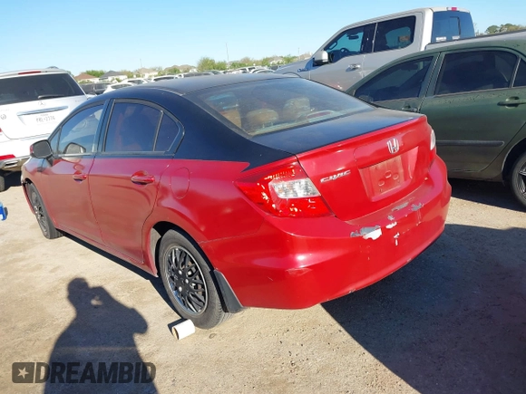 2012 Honda Civic LX z VIN 2HGFB2F59CH610547, wystawiony jako IAAI lot #41842440 z przebiegiem 125 097 mil mil oraz . Historia ofert i sprzedaży dostępna na DreamBid. Obrazek 3.