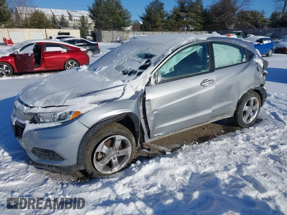 2022 Honda HR-V LX with VIN 3CZRU6H38NM769843, listed as a IAAI auction lot 41377598 with 29,794 mi miles. Bid and sale history available at carsss.com. Image 16.