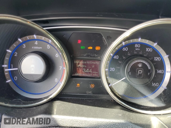 2013 Hyundai Sonata Limited z VIN 5NPEC4AC3DH591172, wystawiony jako Copart lot #58906375 z przebiegiem 171 765 mil mil oraz Szkoda całkowita • Salvage title. Historia ofert i sprzedaży dostępna na DreamBid. Obrazek 9.
