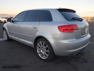 2009 Audi A3 S-Line with VIN WAUKD78P39A048622, listed as a IAAI auction lot 41391863 with 197,648 mi miles. Bid and sale history available at carsss.com. Image 3.