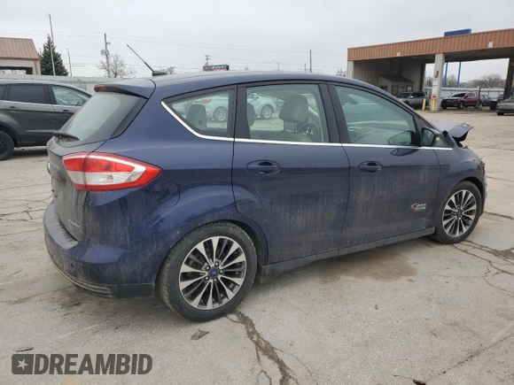 2017 Ford C-Max Energi Titanium with VIN 1FADP5FU9HL114003, listed as a Copart auction lot 45705544 with 104,103 mi miles. Bid and sale history available at carsss.com. Image 3.