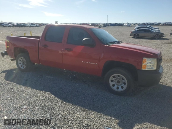 2008 Chevrolet Silverado 1500 Work Truck with VIN 2GCEC13CX81100843, listed as a Copart auction lot 49337315 with 282,017 mi miles and Non Repairable. Bid and sale history available at DreamBid. Image 4.