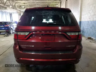 2016 Dodge Durango Limited with VIN 1C4RDJDG1GC375249, listed as a Copart auction lot 50061285 with 212,334 mi miles and Clean title. Bid and sale history available at DreamBid. Image 6.