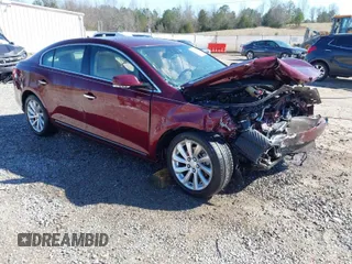 2014 Buick LaCrosse Leather with VIN 1G4GB5G37EF255881, listed as a IAAI auction lot 41674071 with 102,426 mi miles. Bid and sale history available at carsss.com. Image 1.