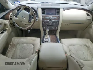 2014 Infiniti QX80 with VIN JN8AZ2NF6E9555108, listed as a Copart auction lot 53899575 with 156,989 mi miles and Clean Title. Bid and sale history available at carsss.com. Image 8.
