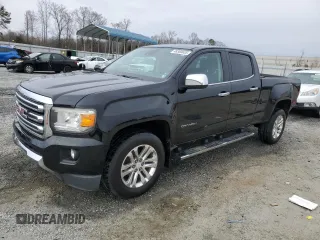 2015 GMC Canyon 4WD SLT with VIN 1GTG6CE38F1267696, listed as a Copart auction lot 48380635 with 166,489 mi miles and Salvage Title. Bid and sale history available at carsss.com. Image 1.