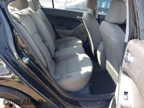 2014 Kia Forte LX with VIN KNAFK4A69E5147424, listed as a IAAI auction lot 41913598 with 117,503 mi miles. Bid and sale history available at carsss.com. Image 8.