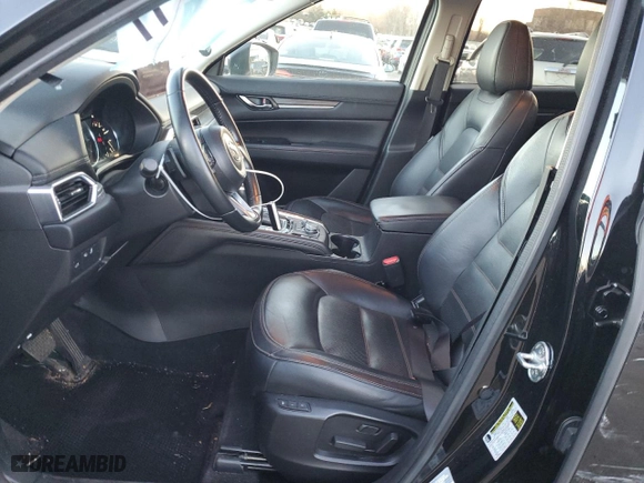 2021 Mazda CX-5 Grand Touring Reserve with VIN JM3KFBAY6M0309783, listed as a Copart auction lot 43549305 with 73,124 mi miles and Salvage Title. Bid and sale history available at carsss.com. Image 7.