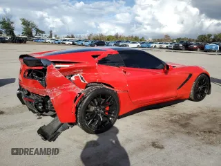 2015 Chevrolet Corvette Z51 2LT with VIN 1G1YK2D78F5123114, listed as a Copart auction lot 85503114 with 58,452 mi miles and Salvage title. Bid and sale history available at DreamBid. Image 3.