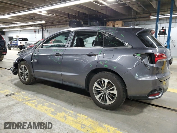 2017 Acura RDX Advance z VIN 5J8TB4H72HL032928, wystawiony jako Copart lot #58221075 z przebiegiem 113 701 mil mil oraz Szkoda całkowita • Salvage title. Historia ofert i sprzedaży dostępna na DreamBid. Obrazek 2.