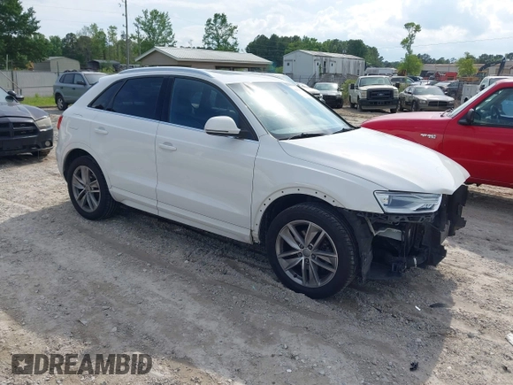 2017 Audi Q3 Premium Plus z VIN WA1HCCFS4HR017356, wystawiony jako IAAI lot #42054078 z przebiegiem 139 691 mil mil oraz . Historia ofert i sprzedaży dostępna na DreamBid. Obrazek 1.