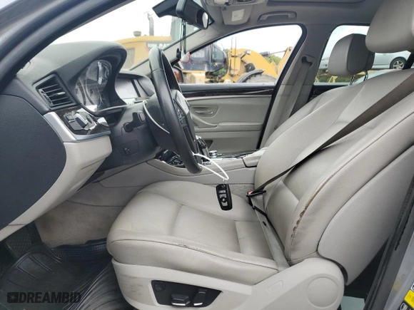 2012 BMW 5 Series 535i xDrive with VIN WBAFU7C56CDU58330, listed as a Copart auction lot 72793234 with 126,213 mi miles and Salvage Title. Bid and sale history available at carsss.com. Image 7.