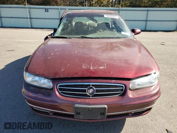 2000 Buick Regal LS with VIN 2G4WB55K0Y1198988, listed as a Copart auction lot 73635054 with 53,298 mi miles and Salvage Title. Bid and sale history available at carsss.com. Image 5.