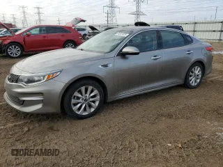2018 Kia Optima EX with VIN 5XXGU4L33JG223701, listed as a Copart auction lot 44531825 with 84,419 mi miles and Salvage Title. Bid and sale history available at carsss.com. Image 1.