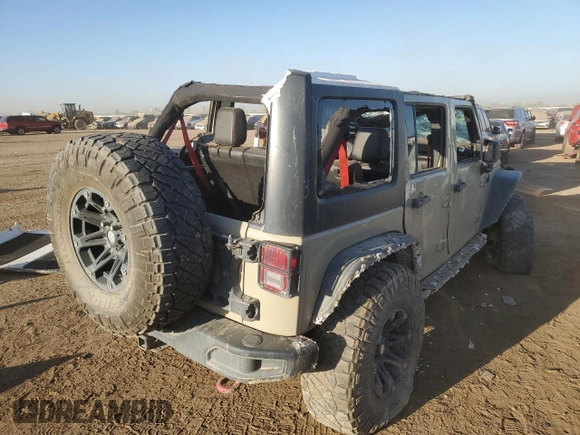 2017 Jeep Wrangler Unlimited Rubicon Recon with VIN 1C4BJWFG1HL717966, listed as a Copart auction lot 75629094 with 86,562 mi miles and Non repairable. Bid and sale history available at DreamBid. Image 4.