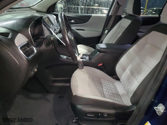 2022 Chevrolet Equinox LT with VIN 3GNAXKEV1NL187086, listed as a Copart auction lot 84947894 with 22,428 mi miles and Non Repairable. Bid and sale history available at carsss.com. Image 7.
