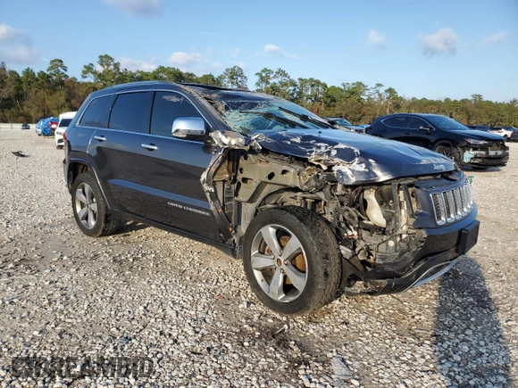 2014 Jeep Grand Cherokee Overland with VIN 1C4RJECG9EC212041, listed as a Copart auction lot 84621314 with 149,136 mi miles and Non Repairable. Bid and sale history available at carsss.com. Image 4.
