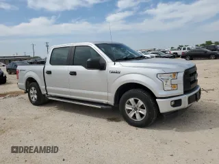 2017 Ford F-150 XL with VIN 1FTEW1C88HKE35781, listed as a Copart auction lot 51852305 with 91,412 mi miles and Salvage Title. Bid and sale history available at carsss.com. Image 4.