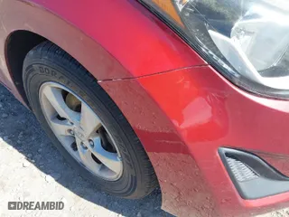 2014 Hyundai Elantra SE with VIN 5NPDH4AE9EH540386, listed as a IAAI auction lot 41863600 with 103,177 mi miles. Bid and sale history available at carsss.com. Image 6.