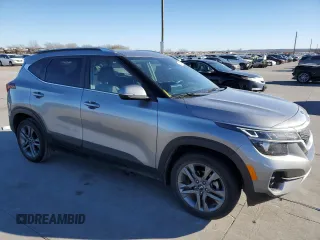 2021 Kia Seltos S with VIN KNDEU2AAXM7095595, listed as a Copart auction lot 87456074 with 122,712 mi miles and Clean Title. Bid and sale history available at DreamBid. Image 4.