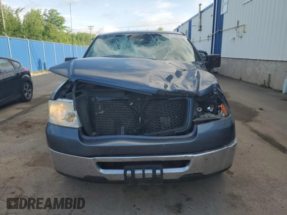 2006 Ford F-150 STX with VIN 1FTRX12W16NA23681, listed as a Copart auction lot 61585435 with 197,243 mi miles and Salvage title. Bid and sale history available at DreamBid. Image 5.
