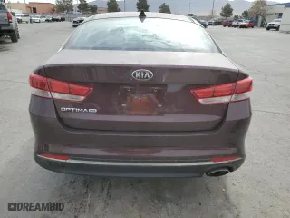 2018 Kia Optima LX with VIN 5XXGT4L39JG189332, listed as a Copart auction lot 50582425 with 137,937 mi miles and Salvage Title. Bid and sale history available at carsss.com. Image 6.