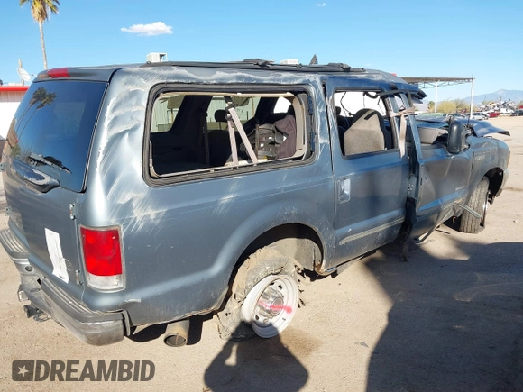 2000 Ford Excursion XLT с VIN 1FMSU41F6YED19436, выставлен на аукционе IAAI как лот 41787604 с пробегом 257 251 миль миль и . История ставок и продаж доступна на DreamBid. Изображение 4.