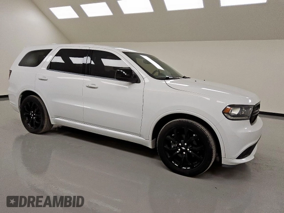 2019 Dodge Durango SXT Plus with VIN 1C4RDHAG8KC584882, listed as a Copart auction lot 59623615 with 33,912 mi miles and Clean title. Bid and sale history available at DreamBid. Image 4.