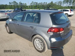 2011 Volkswagen Golf with VIN WVWDA7AJ1BW261006, listed as a Copart auction lot 56960695 with Not provided miles and Salvage title. Bid and sale history available at DreamBid. Image 2.