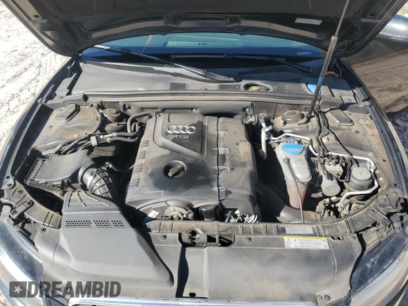 2012 Audi A5 2.0T Premium Plus with VIN WAUJFAFH4CN006801, listed as a Copart auction lot 43929785 with 115,054 mi miles and Salvage Title. Bid and sale history available at carsss.com. Image 11.