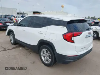 2021 GMC Terrain SLE with VIN 3GKALMEV1ML349365, listed as a IAAI auction lot 41565424 with 23,223 mi miles and . Bid and sale history available at carsss.com. Image 3.
