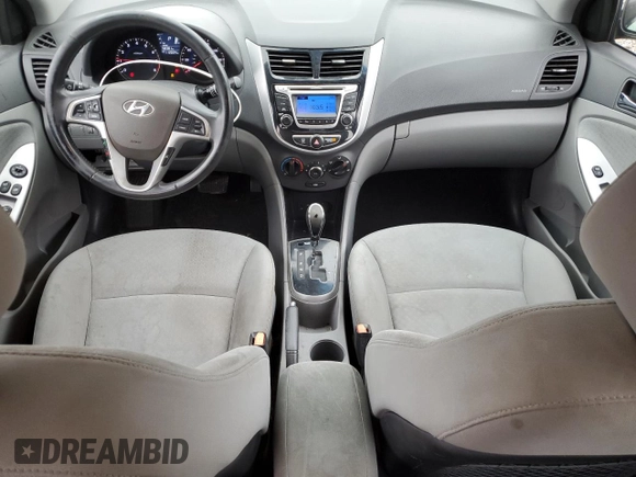 2014 Hyundai Accent SE z VIN KMHCU5AE4EU183469, wystawiony jako Copart lot #52501505 z przebiegiem 112 034 mil mil oraz Szkoda całkowita • Salvage title. Historia ofert i sprzedaży dostępna na DreamBid. Obrazek 8.