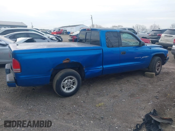 2000 Dodge Dakota with VIN 1B7GL22X8YS774590, listed as a IAAI auction lot 42027035 with 93,092 mi miles and . Bid and sale history available at DreamBid. Image 13.
