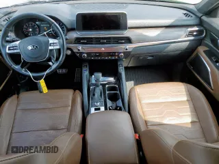 2021 Kia Telluride SX with VIN 5XYP5DHC4MG168181, listed as a Copart auction lot 58968875 with 28,962 mi miles and Salvage title. Bid and sale history available at DreamBid. Image 8.