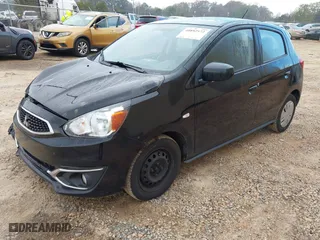 2019 Mitsubishi Mirage ES with VIN ML32A3HJ7KH013016, listed as a IAAI auction lot 40892572 with 139,009 mi miles. Bid and sale history available at carsss.com. Image 17.