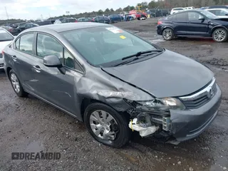 2012 Honda Civic LX z VIN 2HGFB2F56CH306463, wystawiony jako IAAI lot #41764569 z przebiegiem 134 104 mil mil oraz . Historia ofert i sprzedaży dostępna na DreamBid. Obrazek 1.