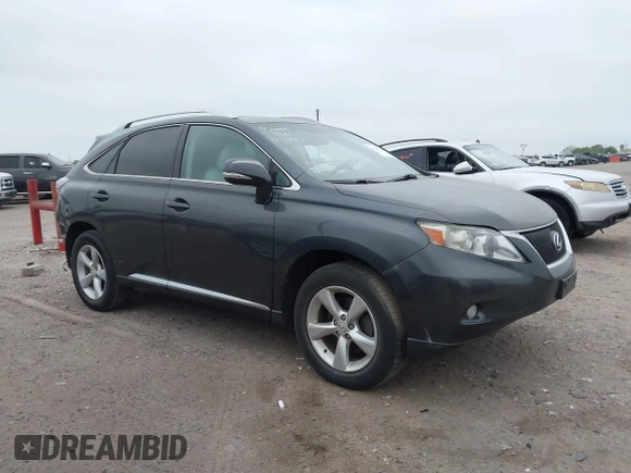 2010 Lexus RX 350 with VIN 2T2BK1BA2AC001474, listed as a IAAI auction lot 41839725 with 171,417 mi miles. Bid and sale history available at carsss.com. Image 1.