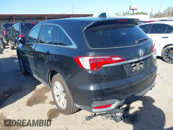 2016 Acura RDX with VIN 5J8TB4H34GL000252, listed as a IAAI auction lot 41214093 with 75,894 mi miles. Bid and sale history available at carsss.com. Image 3.