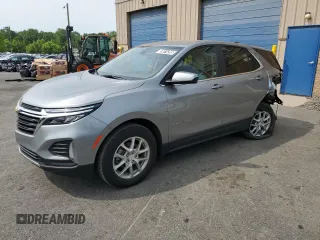 2023 Chevrolet Equinox LT с VIN 3GNAXKEG4PL254476, выставлен на аукционе Copart как лот 59874205 с пробегом 45 399 миль миль и На запчасти • Non repairable. История ставок и продаж доступна на DreamBid. Изображение 1.